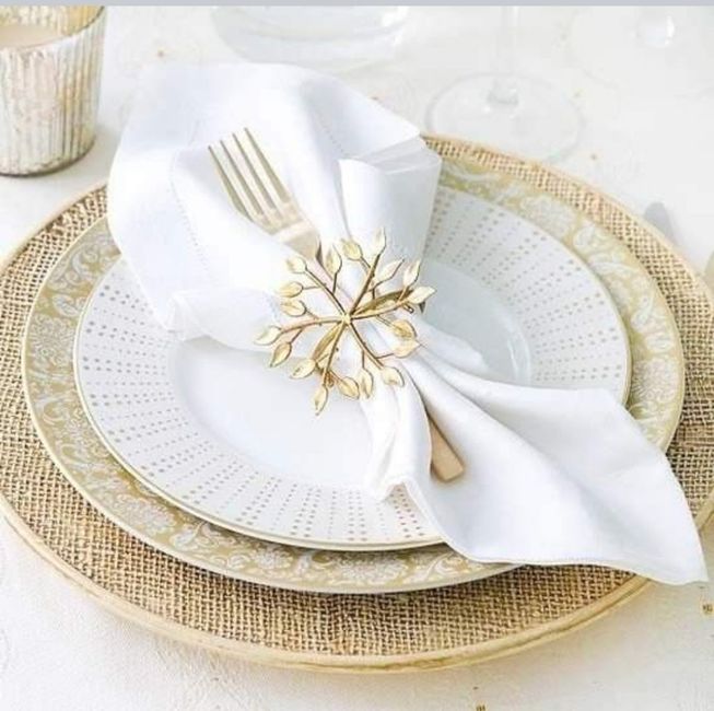 Vajillas para boda 🍽🍽 9