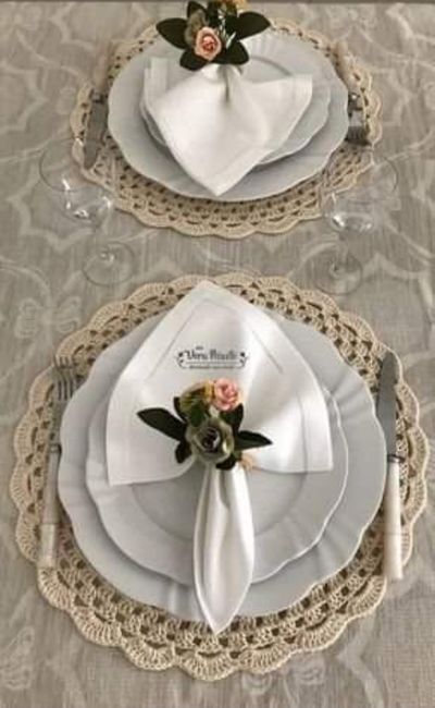 Vajillas para boda 🍽🍽 11