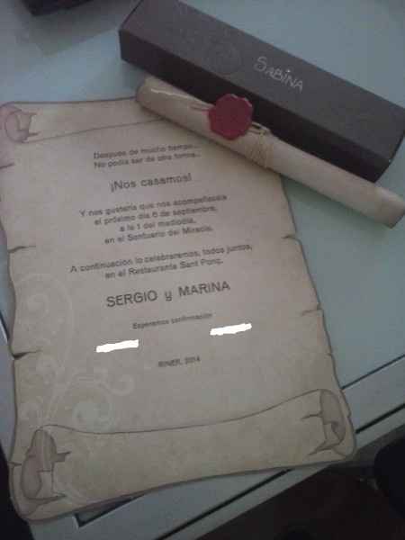 Mis invitaciones!!