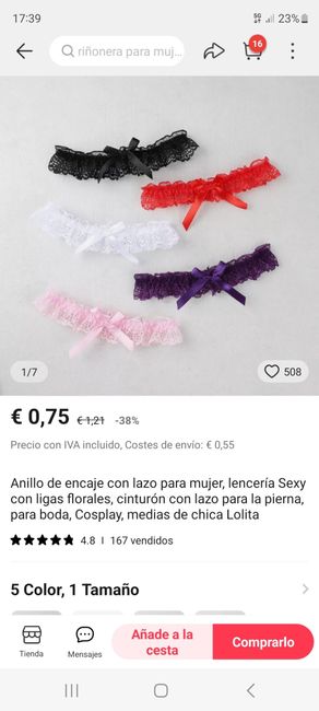 Ligas de novia y solteras 1