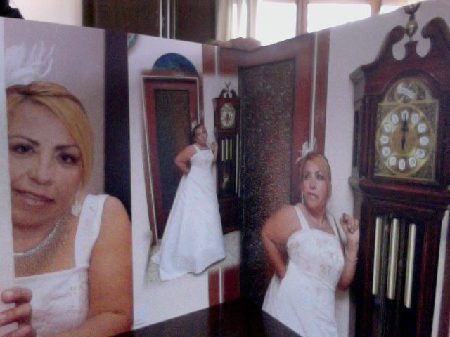 Posando con mi reloj