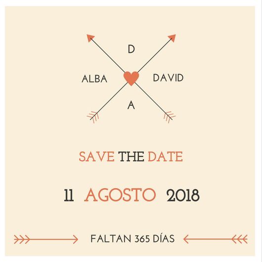 Ya tengo mi save the date! - 1