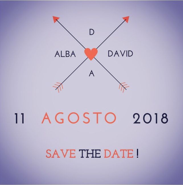 Me enseñáis vuestros save the date?? - 1
