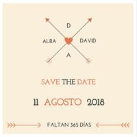 Ya tengo mi save the date! - 1