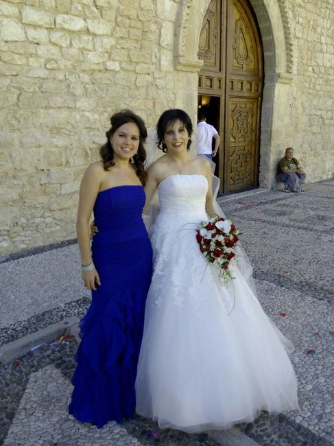 Vendo vestido de novia talla 42 500Euros - 2