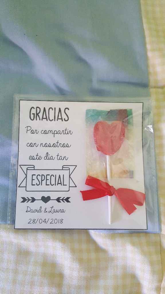  Piruletas de agradecimiento - 1