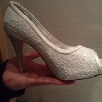 Zapato de novia en venta