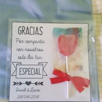  Piruletas de agradecimiento - 1