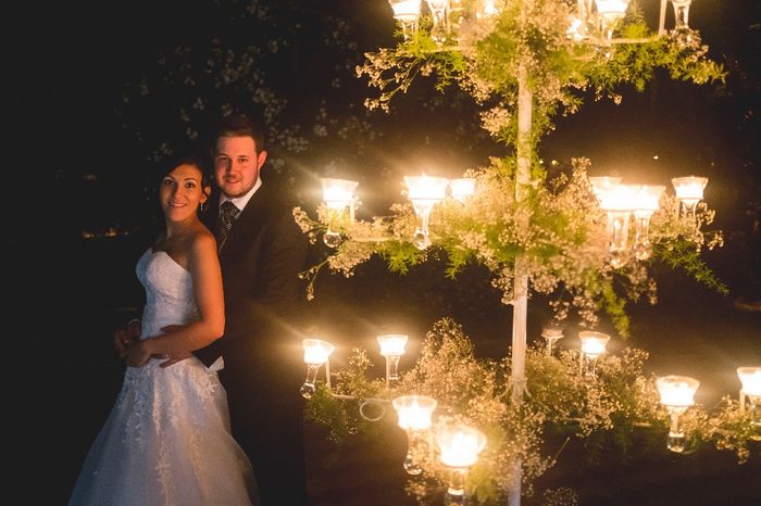 arbol de velas