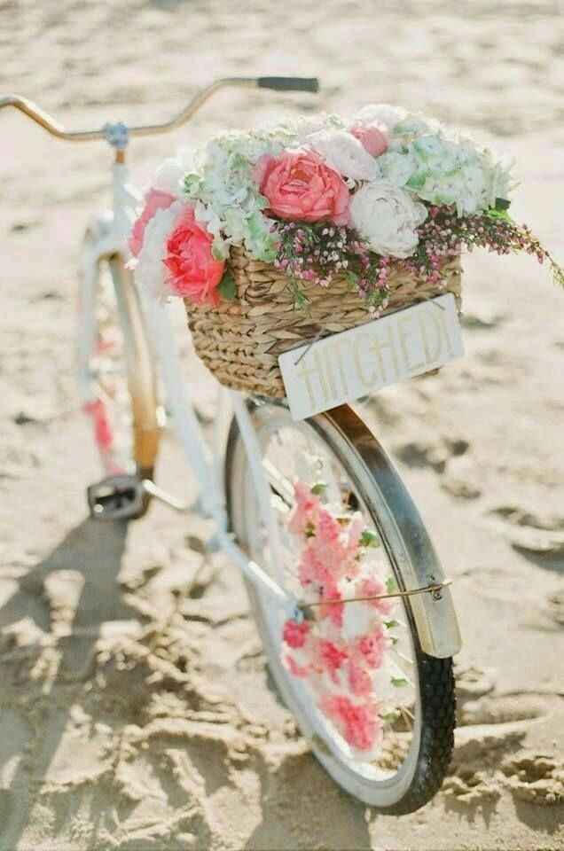 Idea súper bonita:bicicletas decoración! - 7