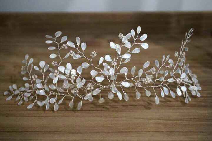Tocado o flores naturales?? - 1