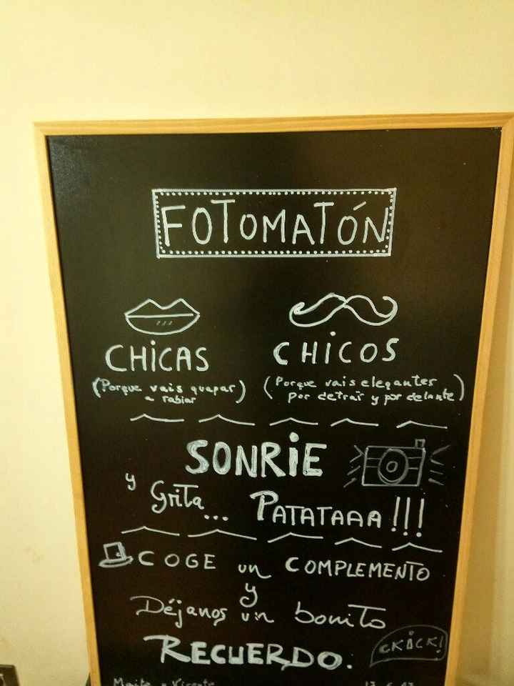 Cartel fotomatón - 1