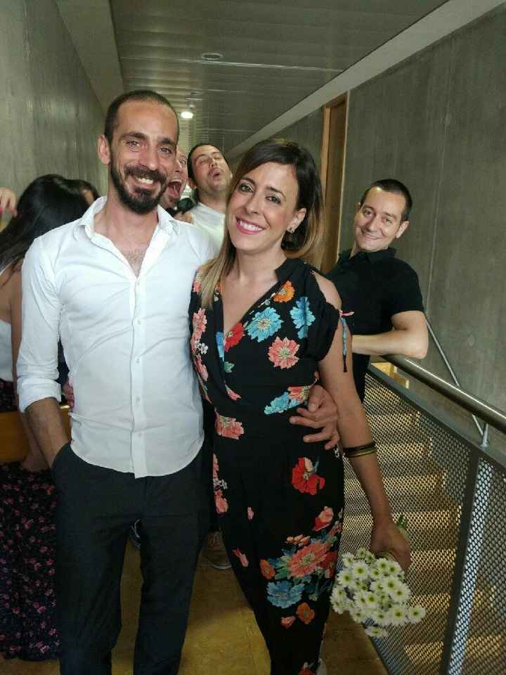 Ayer firmamos! ya casados oficialmente - 2