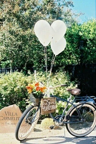 Idea súper bonita:bicicletas decoración! - 5