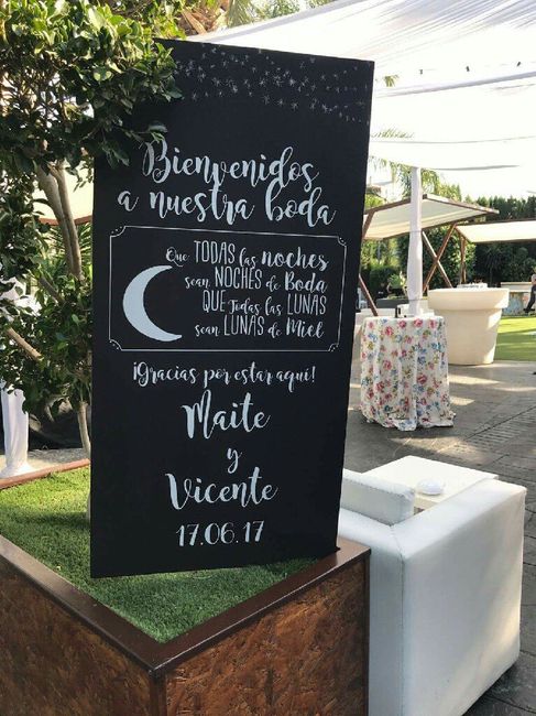 Así quedó el jardín en nuestra boda. - 7