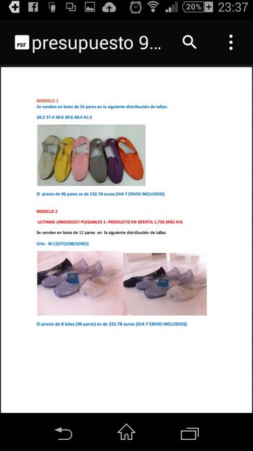 Bailarinas enrollables - 1
