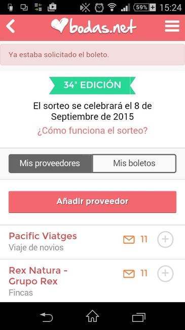Validar los boletos - 1
