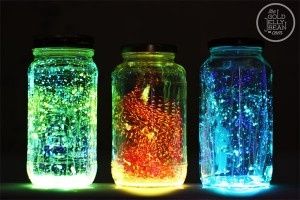 Frascos luminosos