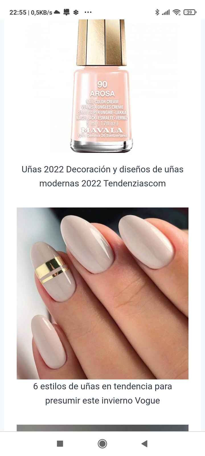 Manicura para vestido invitada hermana del novio. - 7