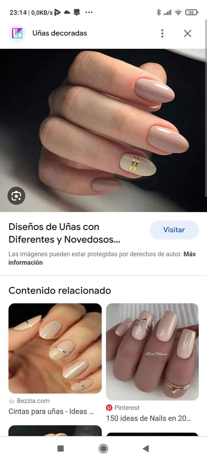 Manicura para vestido invitada hermana del novio. - 8