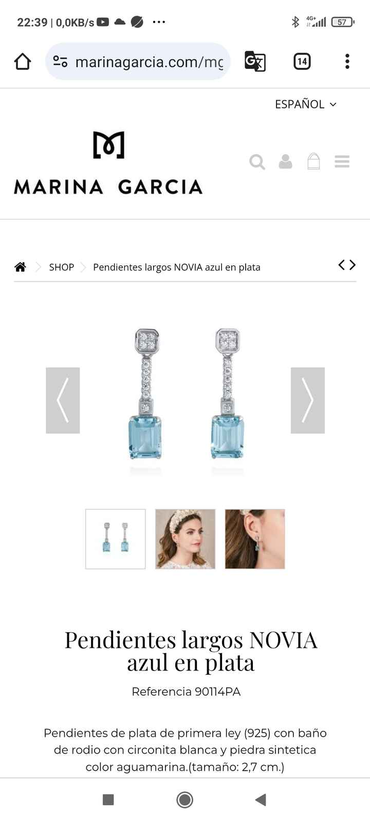 Pendientes novia - 3