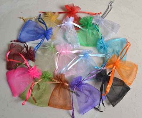 Bolsas organza. Colores