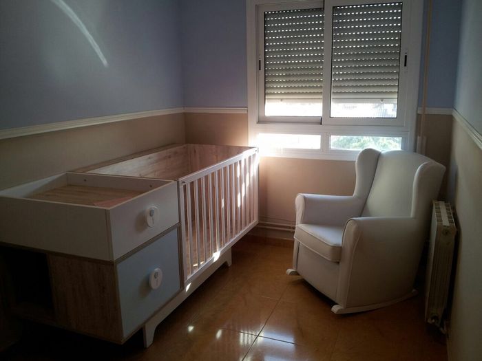 Cuna sillón lactancia