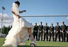 Un poco de fútbol en tu boda