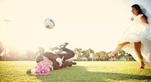 Un poco de fútbol en tu boda