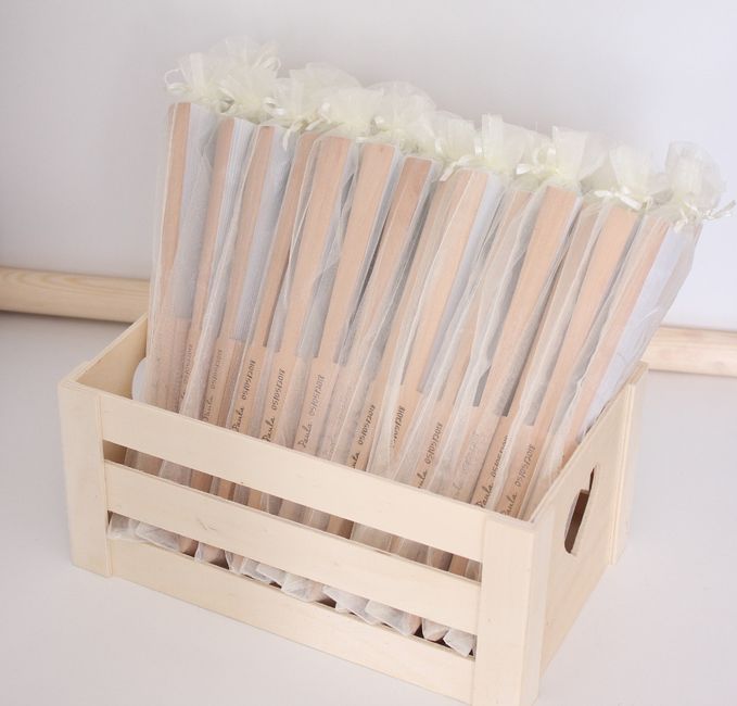 abanico personalizado boda