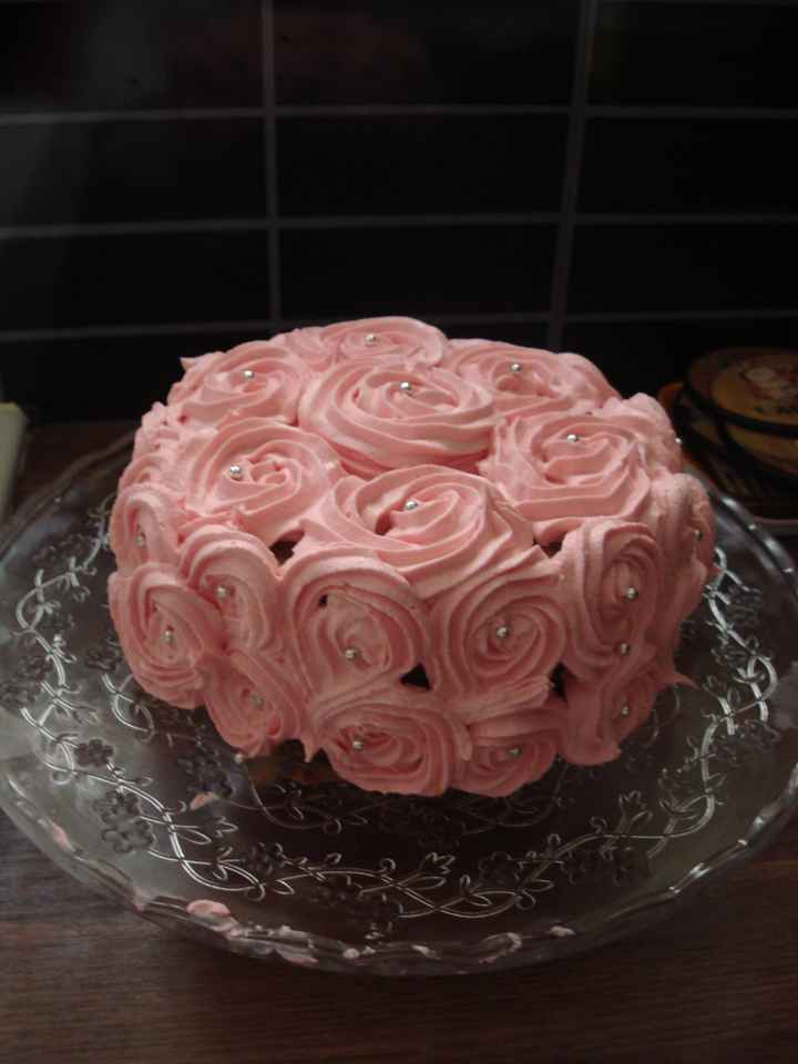 tarta de buttercream