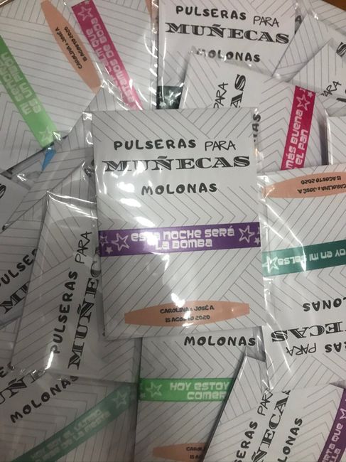 ¡Pulseritas para invitados! 3