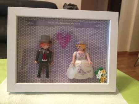 Comprar marco foto para novios playmobil en Girona - 1