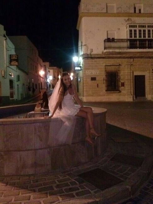 vestidita de novia por Conil