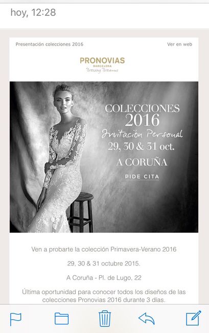 Evento colección pronovias 2016 - 1