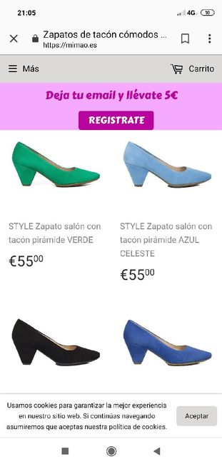 Zapatos azules cómodos - 3