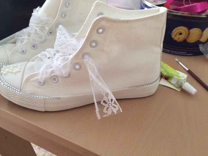 Zapatillas baile decoradas - 1