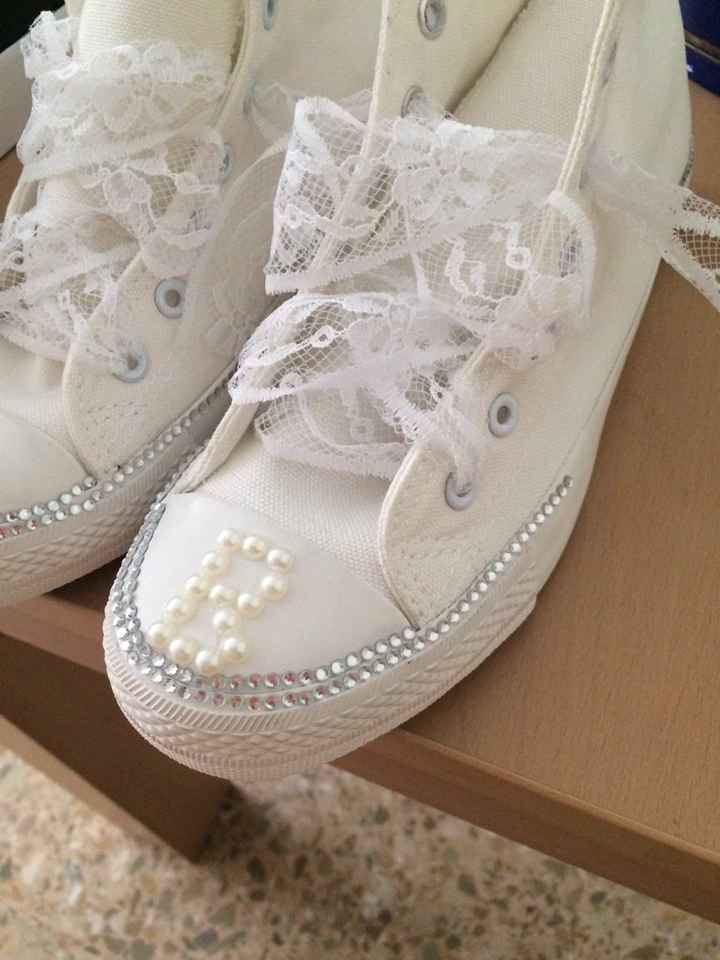 Zapatillas baile decoradas - 2