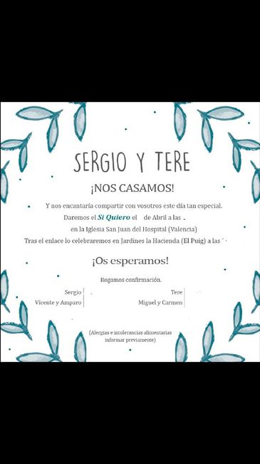  Invitaciones!!! - 2