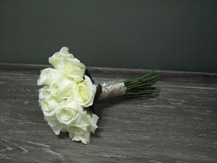 Ramo rosas blancas