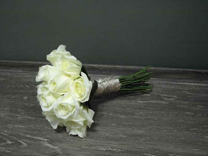 Ramo rosas blancas