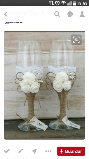 Copas novios - 1