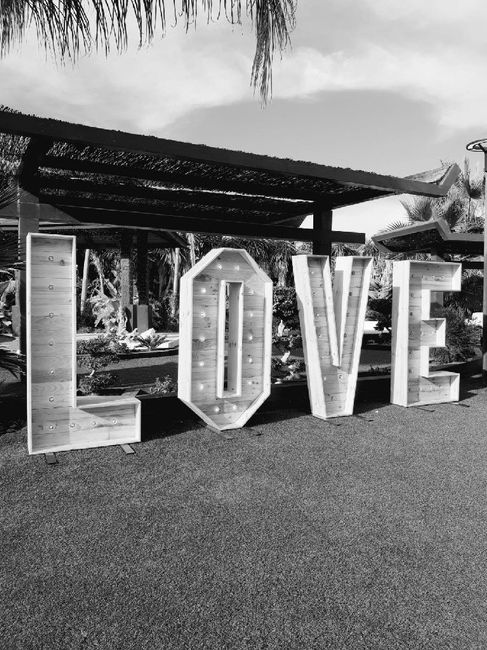 Letras love madera gigante xxl - 4