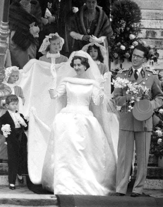 Boda de los reyes Fabiola y Barduino de Bélgica