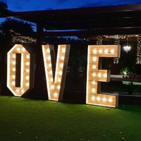 Letras love madera gigante xxl - 2