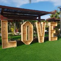 Letras love madera gigante xxl - 3