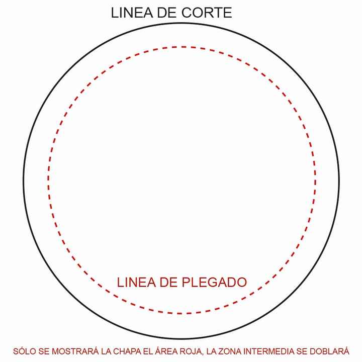 yo probaria con una, mas vale que sobre y luego las puedes recortar acuerdate de dejar la linea de p