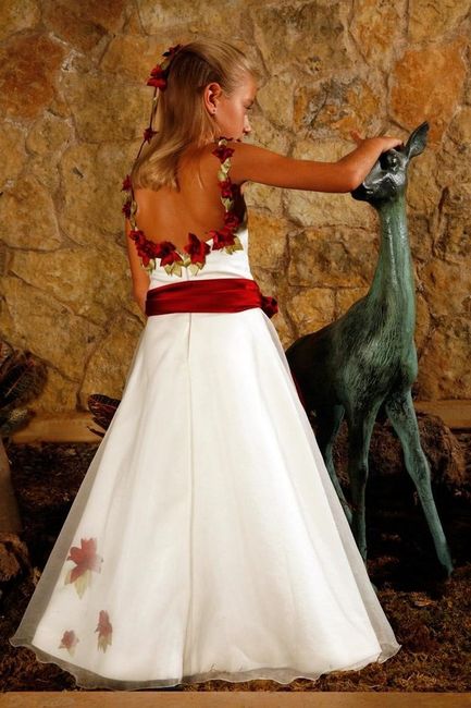 vestido de niña de arras
