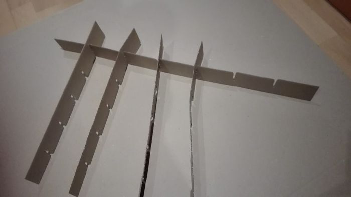 celdillas de carton