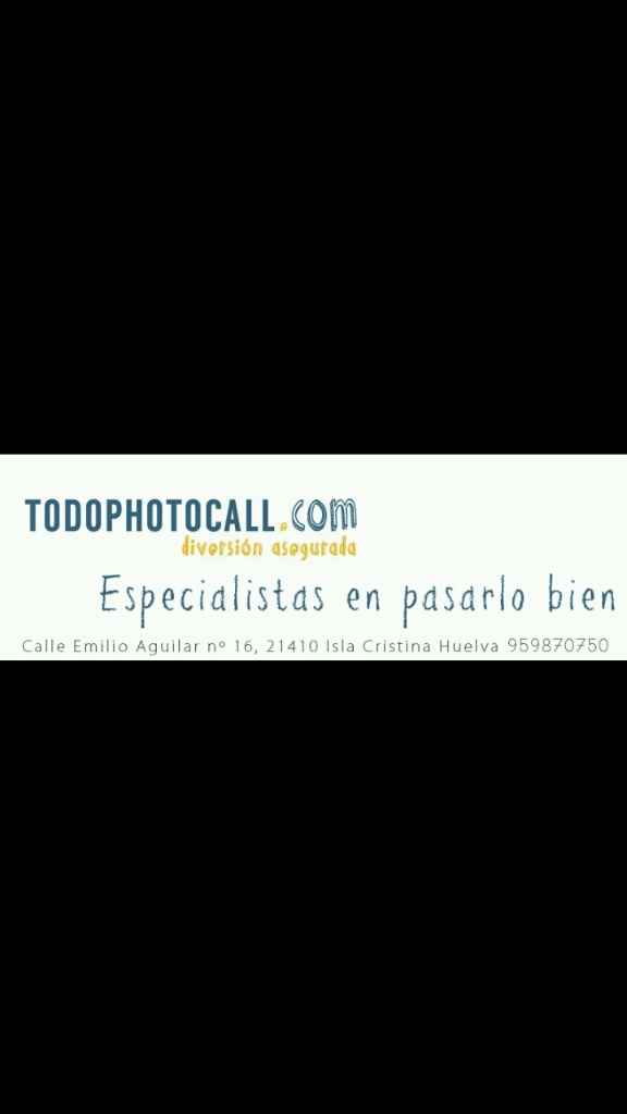 Letras y photocall - 1
